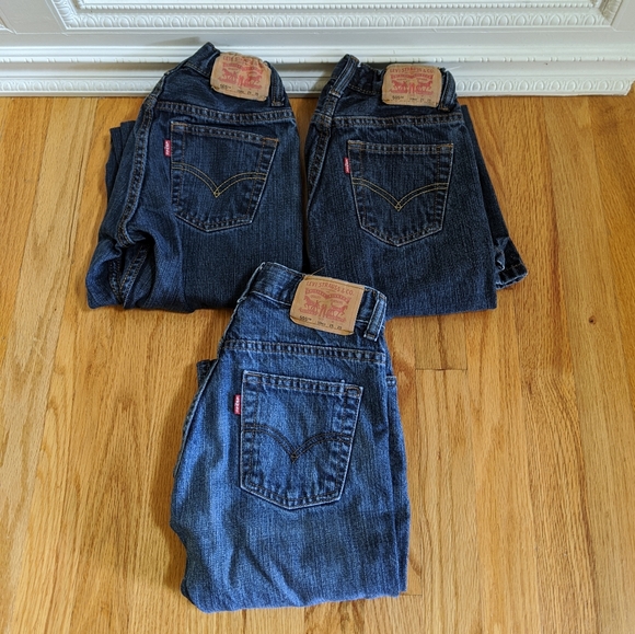 Bundle of Boys Levi's 505. Size 10. - Picture 1 of 4